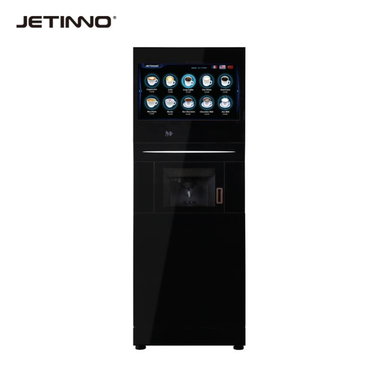 Fritstående kaffeautomat Automat touch-maskine 27 tommer